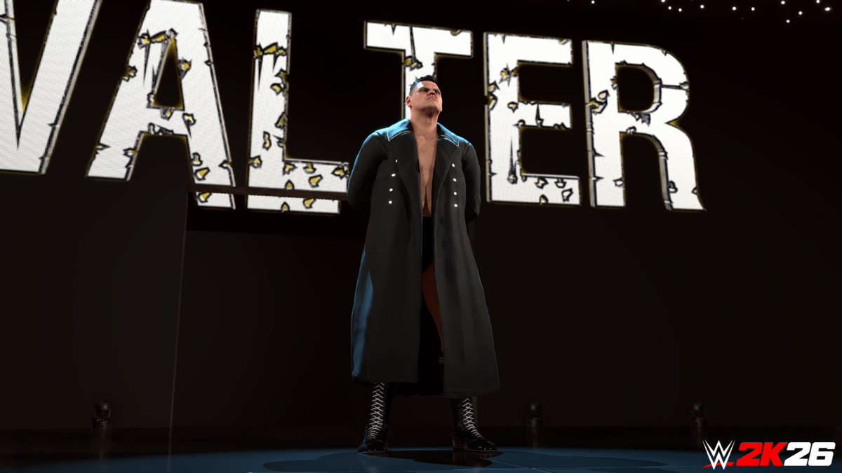 WWEgames's tweet photo. This pack has a ton of star-studded personas! 

Grab these personas and earn Walter as a collection reward in the Cash-In Collective Pack coming to #WWE2K26 tomorrow! https://t.co/6AN3XjBPSk