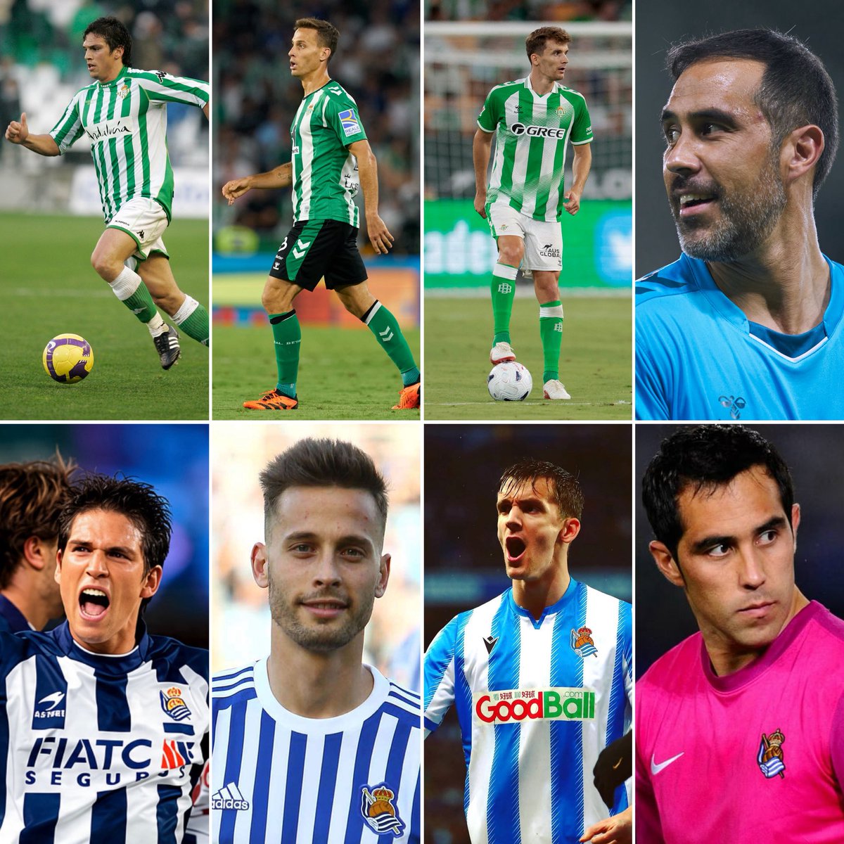 RealBetis_jp's tweet photo. 両チームを知る選手たち💚🤝💙

#レアル・ベティス https://t.co/6SspeEhPJ8