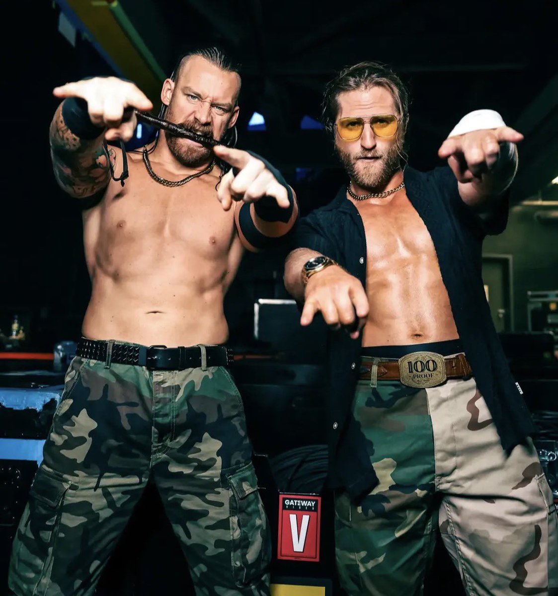 DeadeyeWeston's tweet photo. You want a lover? You call Ol’ Deadeye
You want a fighter? You call big man @FenianCycles 

You want a tag team that can go all night?
You already know the answer to that one. https://t.co/htCw49aiuq