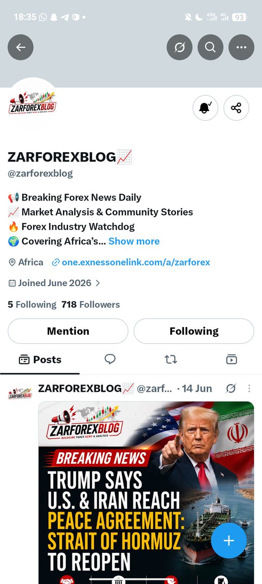 BigfortuneX's tweet photo. @reeyah_sa @zarforexblog @FundedNext All task done ✅
.
.
@titusforex @Fxpipstress_ @Tonyiyke167 https://t.co/WgGNJTp4L5