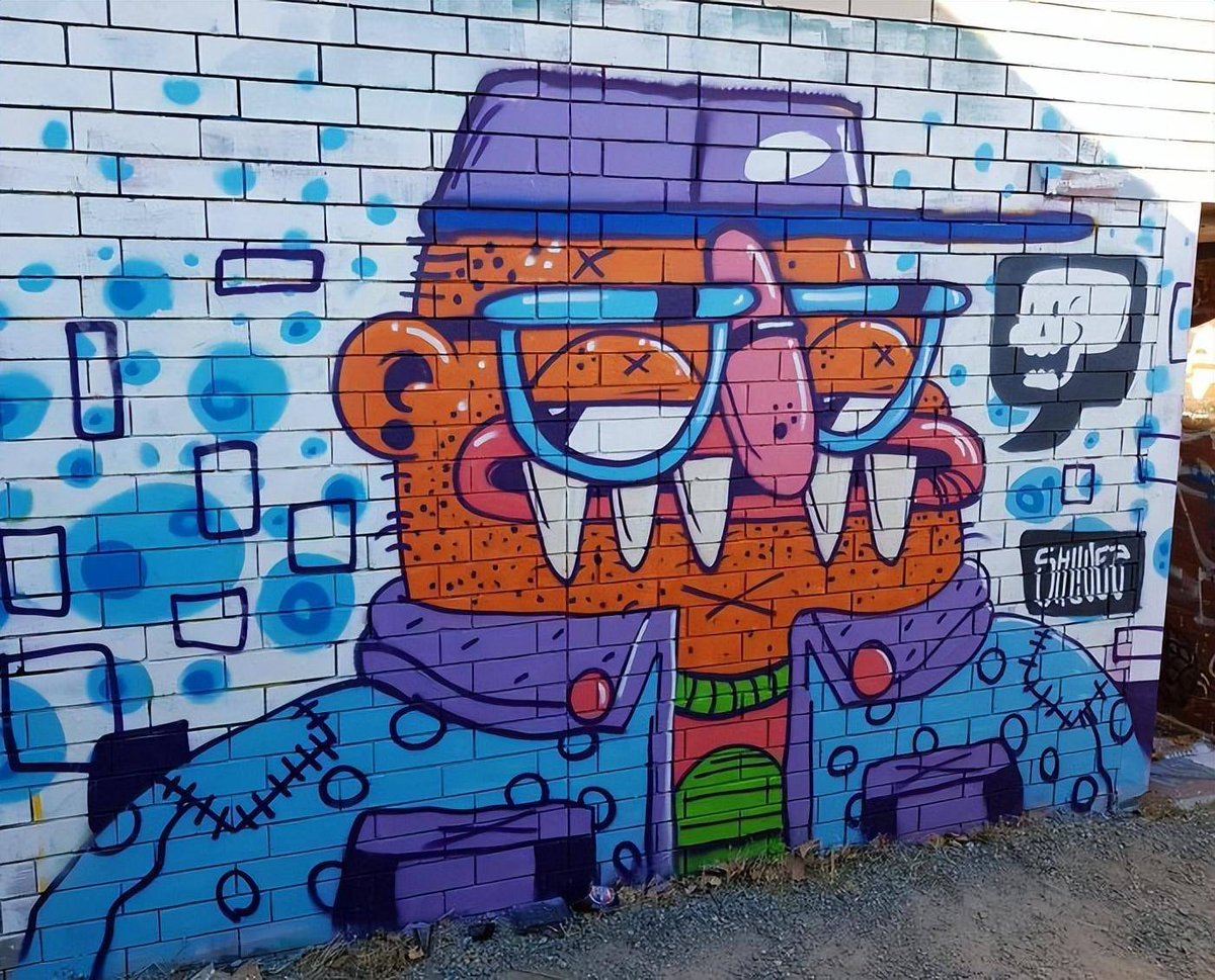 CarlAcelya's tweet photo. Explored the hidden street art alley in Brooklyn—vibrant murals that turn every corner into a mood booster!  #ArtWalk #NYCArt， https://t.co/jBtNs5yli5
