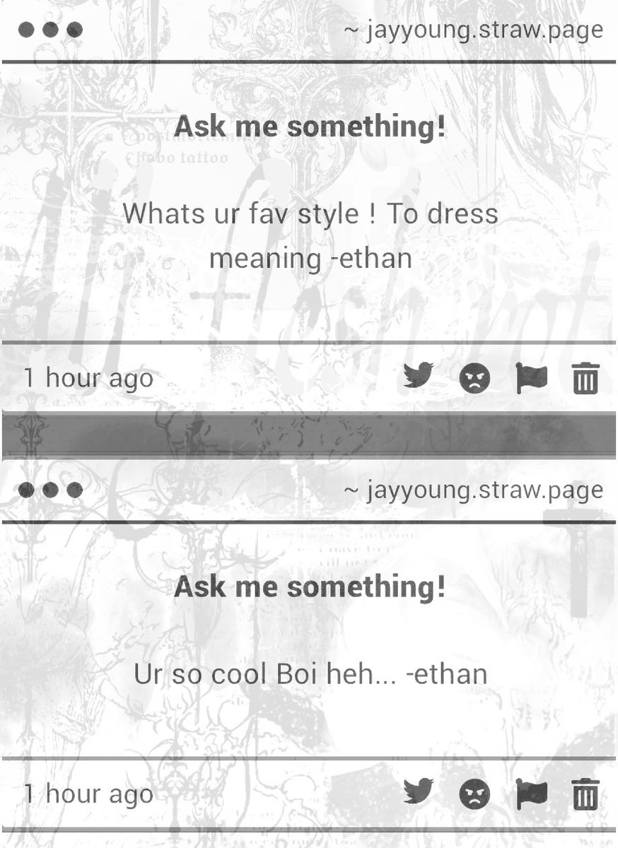 pawciide's tweet photo. 1 - I’d definitely say grunge or emo/vkei emo but my wardrobe is limited 😢

2 - i love you ethan 🥹🥹🥹 https://t.co/goUjkkfhOm