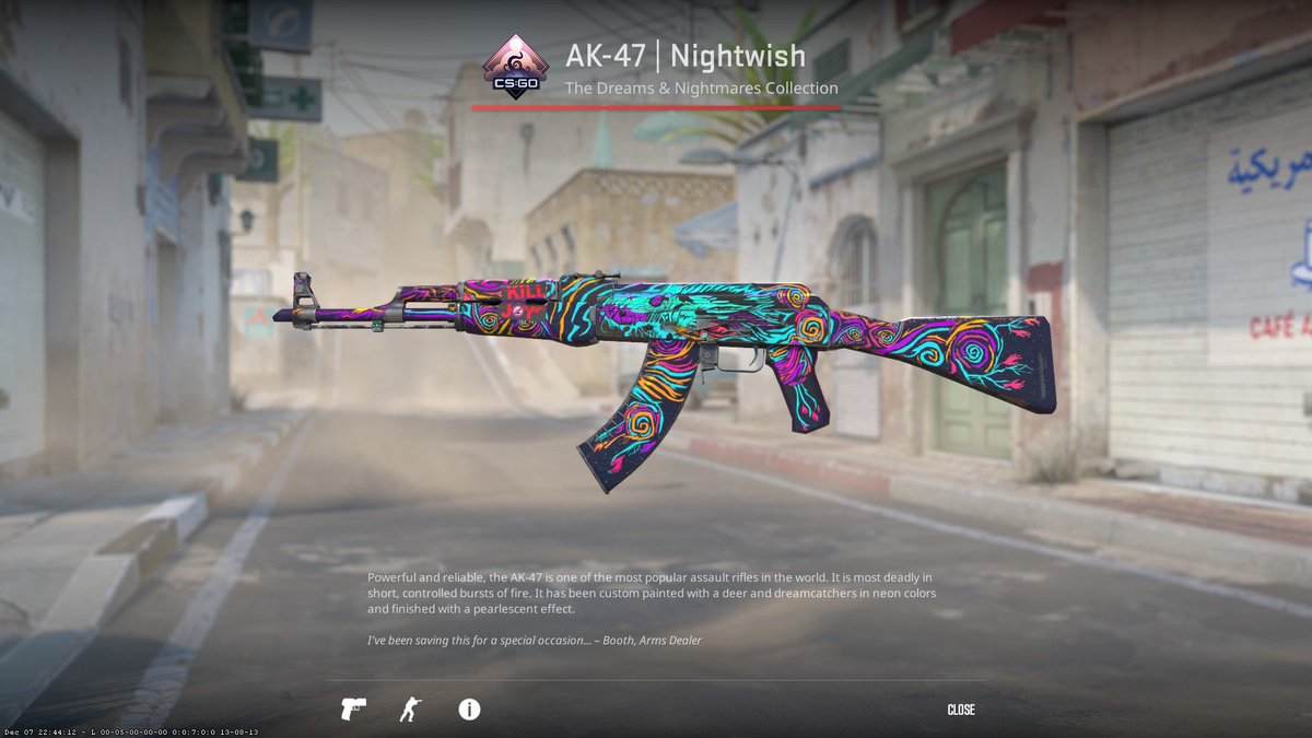 CsgoAsylum's tweet photo. AK-47 | Nightwish $84 | 84hs 🎨

— RT &amp; Follow @CsgoAsylum 
— Like https://t.co/aNav3n06SX (Show prof 🫣)
— SEE ALL (the video have subtitles or can it be viewed in the background) https://t.co/tC6zfyZHnO