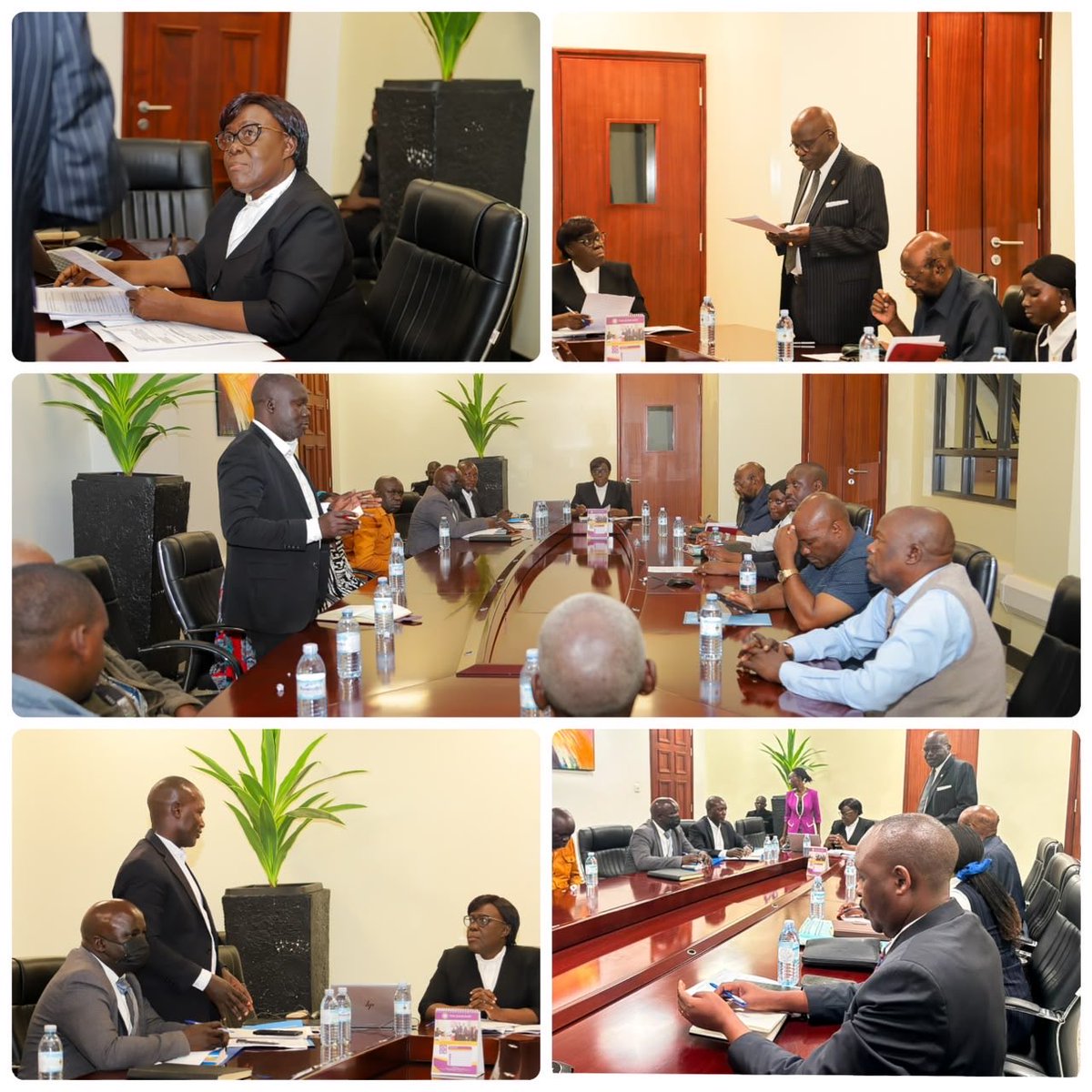 JudiciaryUG's tweet photo. The Supreme Court in Kampala has today resolved a land dispute involving 27.3 acres that has been in the justice system since 1990, after the parties agreed to share the disputed land through appellate mediation.

The mediation was conducted before Lady Justice Prof. Lillian Tibatemwa-Ekirikubinza (Justice of the Supreme Court), at the Supreme Court in Kampala.

The dispute dates back to 1990, when the parties began using traditional methods to resolve the matter. These efforts continued until 2015, when the matter was taken to the High Court in Kabale. It later proceeded on appeal to the Court of Appeal before reaching the Supreme Court.

At the Supreme Court, the dispute came before a mediator (Lady Justice Prof. Tibatemwa-Ekirikubinza) under Mediation Cause No. 4 of 2026, arising from Civil Appeal No. 23 of 2025.

During the mediation, the respondent agreed to retain 14 of the 27.3 acres in dispute, with the balance to be shared by the  appellants bringing the long-running land dispute to an end.

The conclusion of this appeal also brings to an end three matters arising from the same dispute that were pending before the lower courts.

At the close of the mediation, Prof. Francis Bwengye (one of the lawyers in the matter), thanked Lady Justice Prof. Tibatemwa-Ekirikubinza, who mediated the matter, for listening to the parties and guiding them towards a mutually agreeable resolution without imposing a judgment.

Prof. Bwengye also commended her for the patience and guidance throughout the mediation process.

Notably in attendance was HW Alex Mushabe (Private Legal Secretary to the Chief Justice) who earlier on presided over the pre-mediation meeting