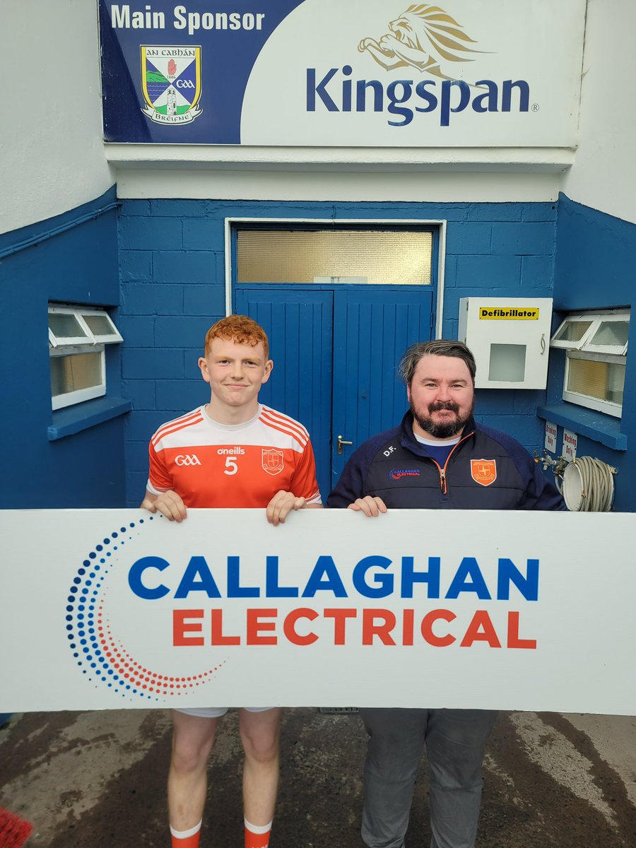 LaraghUnitedGAA's tweet photo. Pictured here this evening at the preview event is our captain Ciarรกn Shiels and manager Darren Fitzpatrick.
The very best of luck to all the team and management โ give it everything! ๐๐ Offical Cavan GAAยฎ https://t.co/eLVdLRKQO5