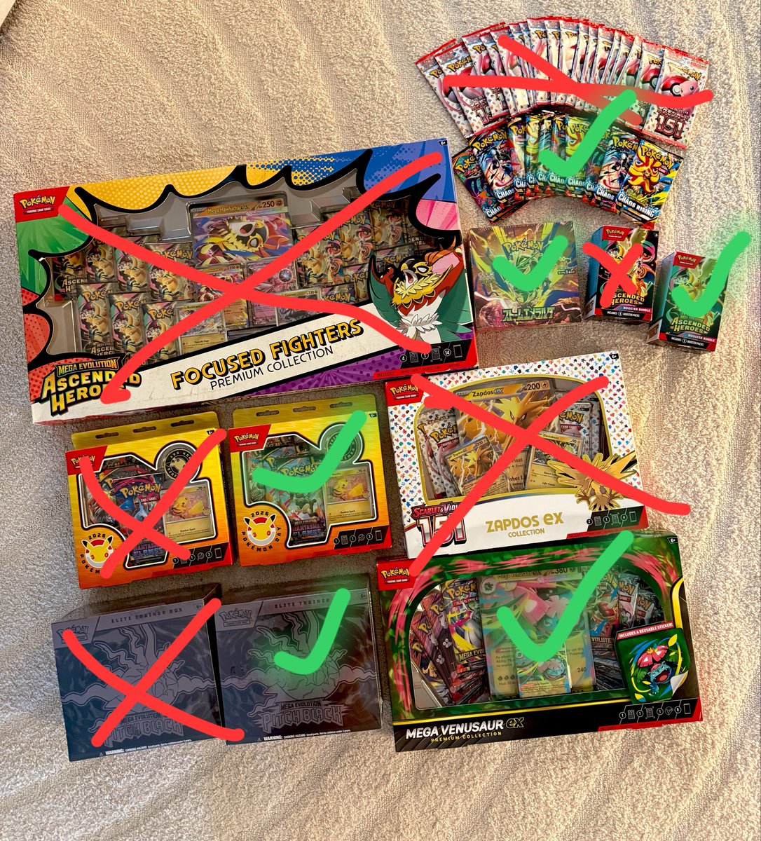 ArtsyTheCreator's tweet photo. @clairecollects ❌️ to keep sealed  ✅️  to rip https://t.co/rQQxerRfhs