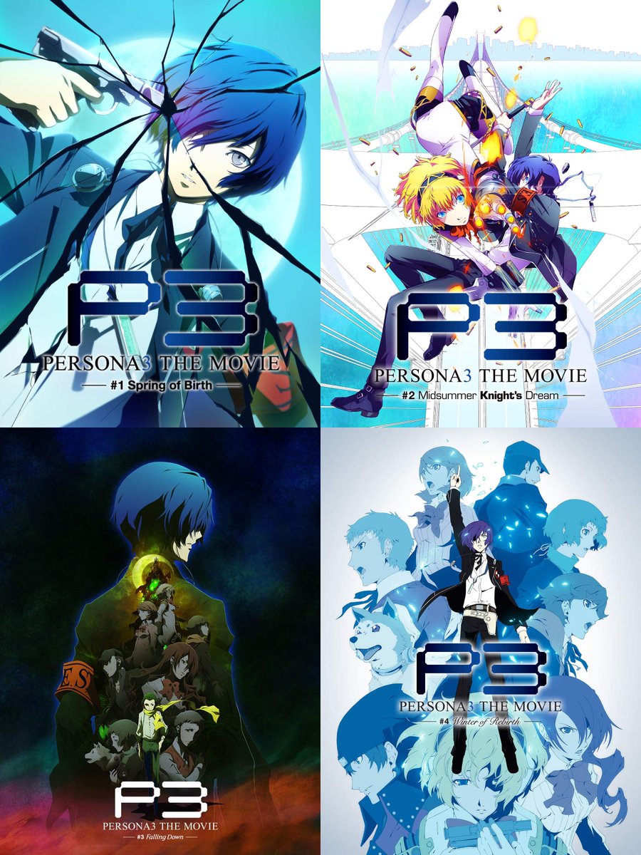 Wario64's tweet photo. Persona 3 The Movie (Sub) free to watch on Youtube (Aniplex USA) 

1 - Spring of Birth https://t.co/New1bBnDB4
2 - Midsummer Knight's Dream https://t.co/ZnQHCciiMc
3 - Falling Down https://t.co/yoNso93Dns
4 - Winter of Rebirth https://t.co/z4bG2xI4Zu https://t.co/S2kVU4GQfi