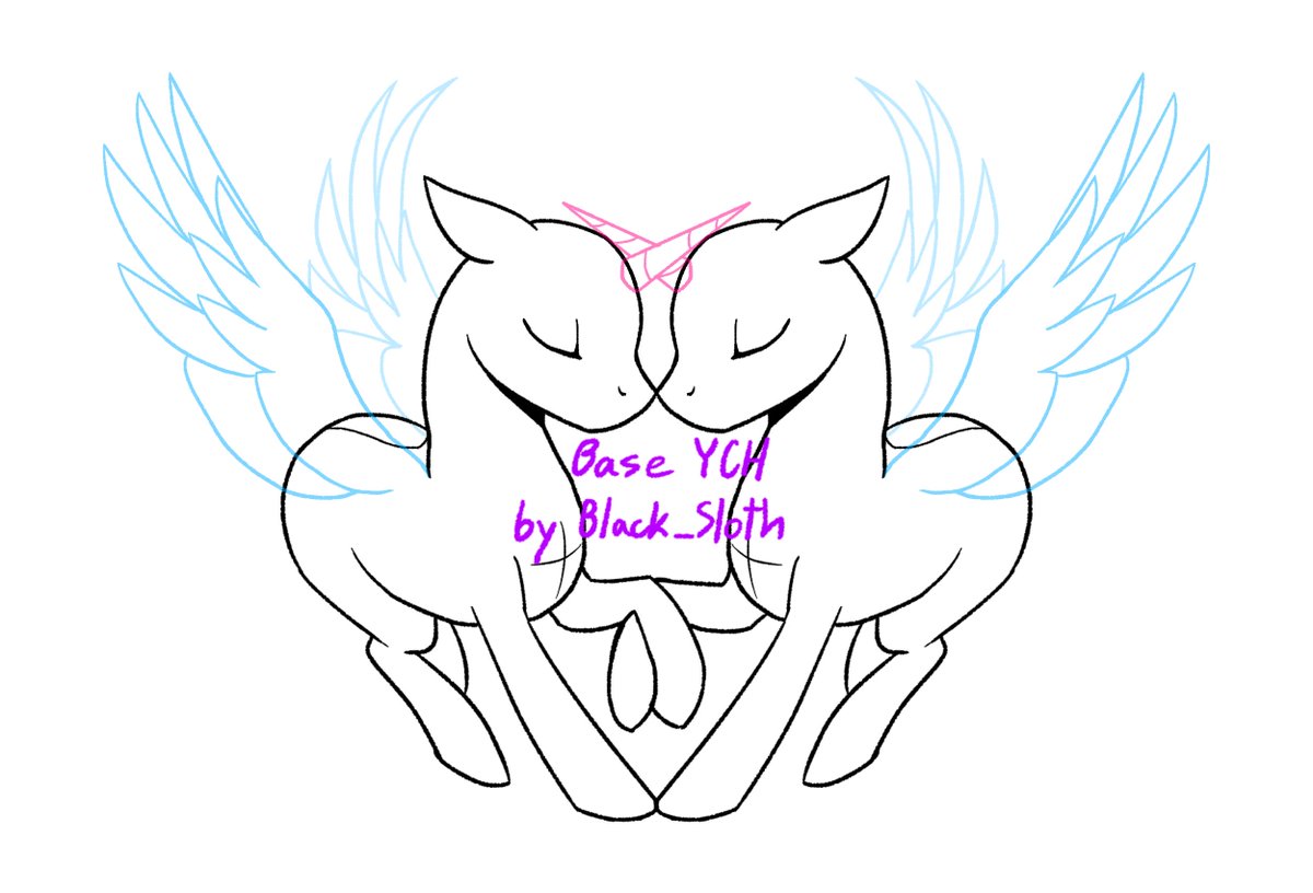 Black_Sloth_01's tweet photo. Newest CMS open "Couple Pony YCH Base in 30$ 💝"
#mlp #ponyoc #mlpart #cmsopen
I wanna try on this type, detail in link below ⤵️ https://t.co/f1bAC2dE6t