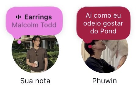 MinPandinha5's tweet photo. Mini AU Pondphuwin:
Onde Phuwin é um estudante do curso de Biologia que tem uma queda por Pond, do curso de T.I., e, sem querer, deixa escapar essa paixonite nas notas do Instagram.

Ou:
Quando Pond está mexendo no celular do amigo, e, de repente, vê as notas de Phuwin… https://t.co/KS3RqbuoG5