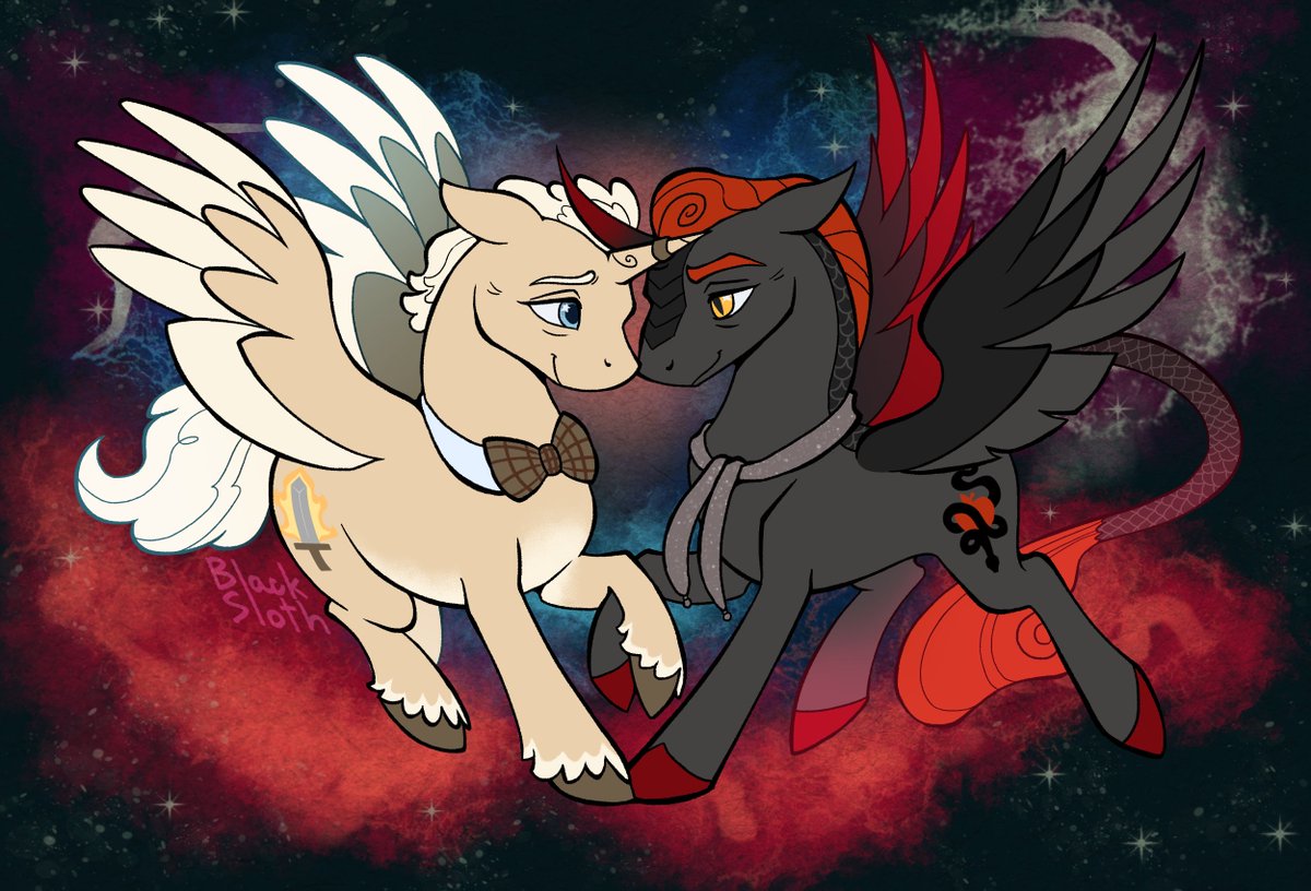 Black_Sloth_01's tweet photo. Newest CMS open "Couple Pony YCH Base in 30$ 💝"
#mlp #ponyoc #mlpart #cmsopen
I wanna try on this type, detail in link below ⤵️ https://t.co/f1bAC2dE6t