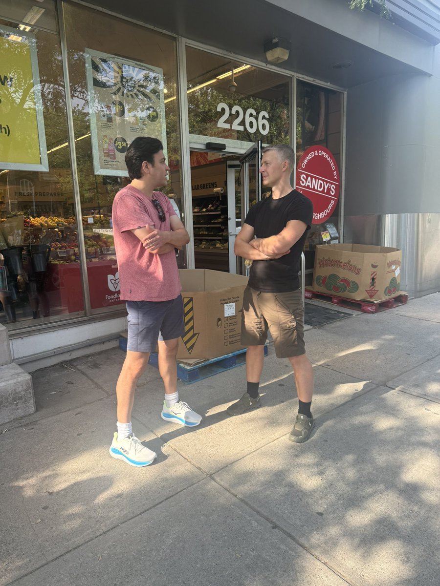 Jim4BEY's tweet photo. It’s been an amazing few days on the campaign trail. 

From knocking on doors in Beaches-East York to speaking to people on streets of our community. https://t.co/NS5b5D5Flw