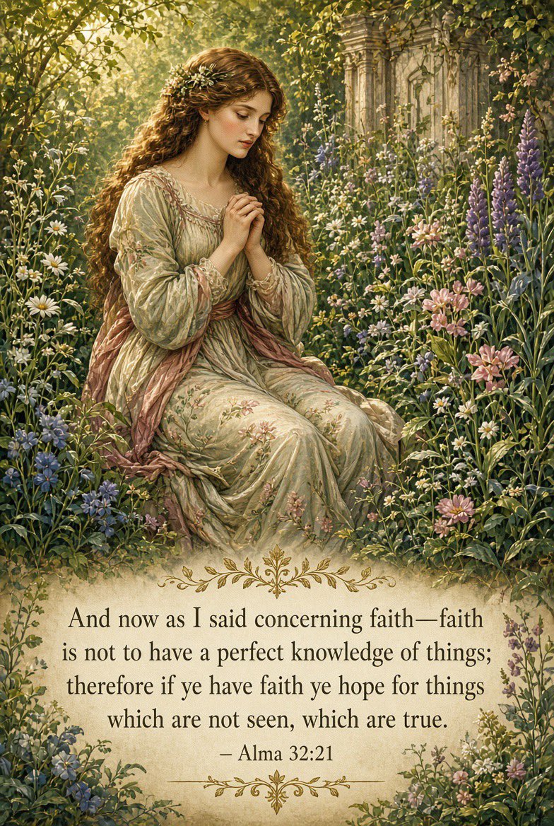 TruthKnockOpend's tweet photo. Alma 32:21
And now as I said concerning faith—faith is not to have a perfect knowledge of things; therefore if ye have faith ye hope for things which are not seen, which are true. https://t.co/fOnjqPt7mV