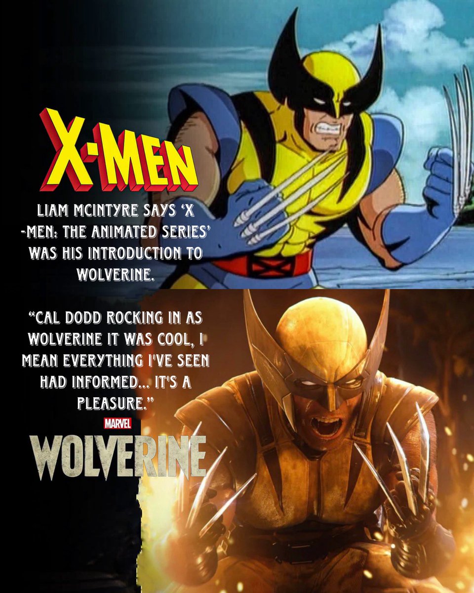 WolverSteve's tweet photo. Liam McIntyre says ‘X-MEN: THE ANIMATED SERIES’ was his introduction to Wolverine.
“Cal Dodd rocking in as Wolverine it was cool, I mean everything I’ve seen had informed... It’s a pleasure.”
(via: Rapid) #Xmen #Wolverine #CalDodd #WolverinePS5 #LiamMcintyre https://t.co/2BSdEXmUIa
