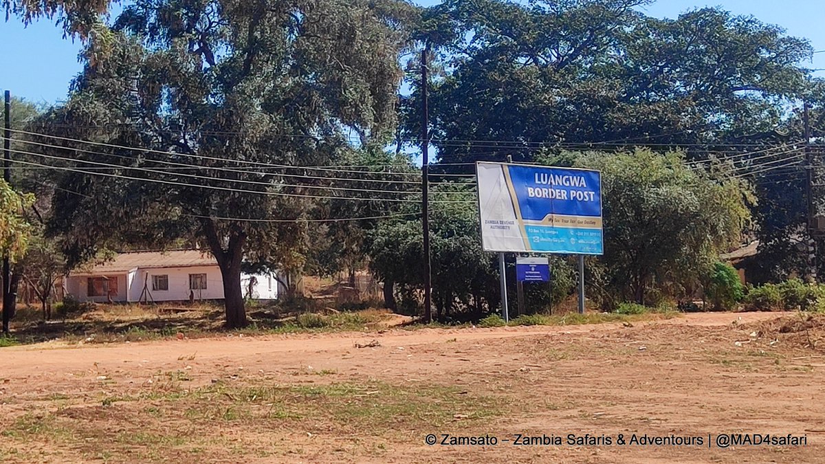Zamsato's tweet photo. Day 1 of a Luangwa Valley safari doesn't end in a park. It ends at a border post — as far as you can drive from Lusaka. Day 2 takes you to Feira, Zambia's oldest trading post, sitting right where the Luangwa meets the Zambezi. Not glamorous. Just real.

https://t.co/PAuko1DTzp https://t.co/DnzFYCEw5Z