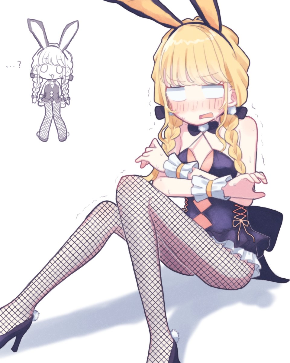 oda_pic_3's tweet photo. バニーの日！去年描いた絵を載せときますわよ https://t.co/5Z6vEJSd4A