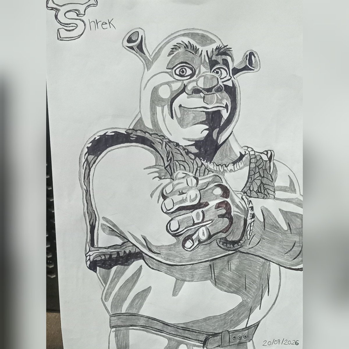 mordachini51260's tweet photo. Shrek.
#shrek #shrekisloveshrekislife💚 #dreanworks #drawing #ogro https://t.co/BWS550XZDq