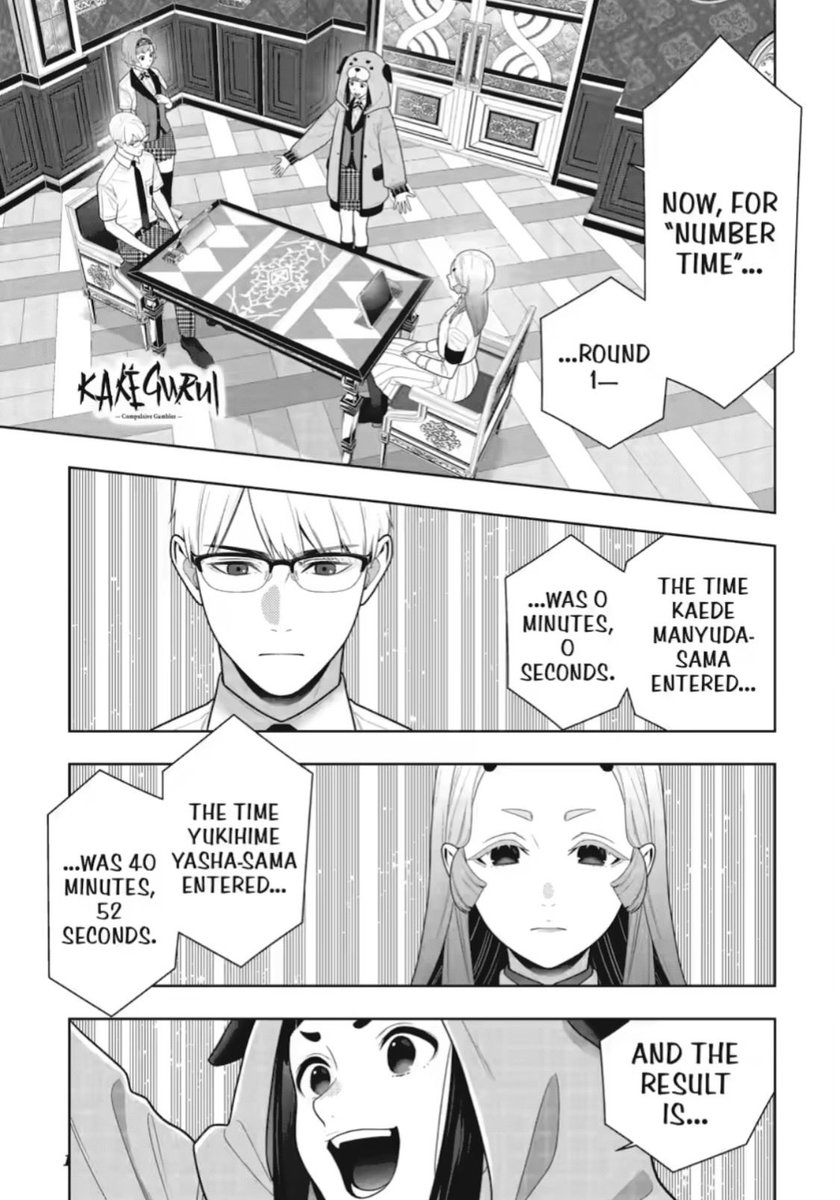 dinoclown1's tweet photo. KAKEGURUI CHAPTER 131 ENGLISH TRANSLATION 🗣️

A 🧵: https://t.co/YqEGtn4Jfs