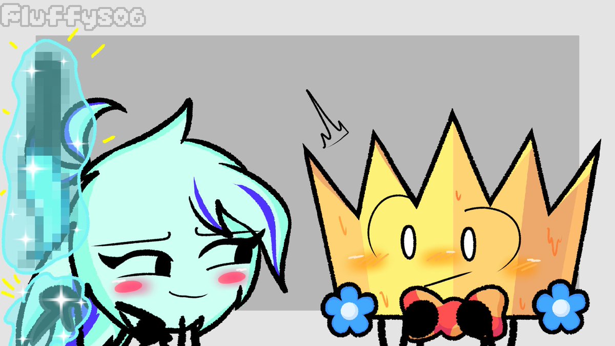 Puffy_Fluffs's tweet photo. "Shall we..?" 🩵👑🔞
Art trade with @RandomCactusMan 

#bfdinsfw #oscnsfw #fluffsoc https://t.co/ONSRlLC8Ci