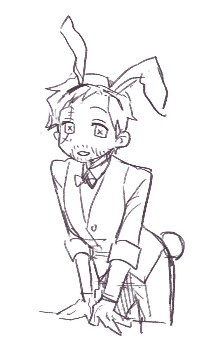 c_zy73019's tweet photo. バニーの日に描いた冒 https://t.co/hDKfRDBB1i