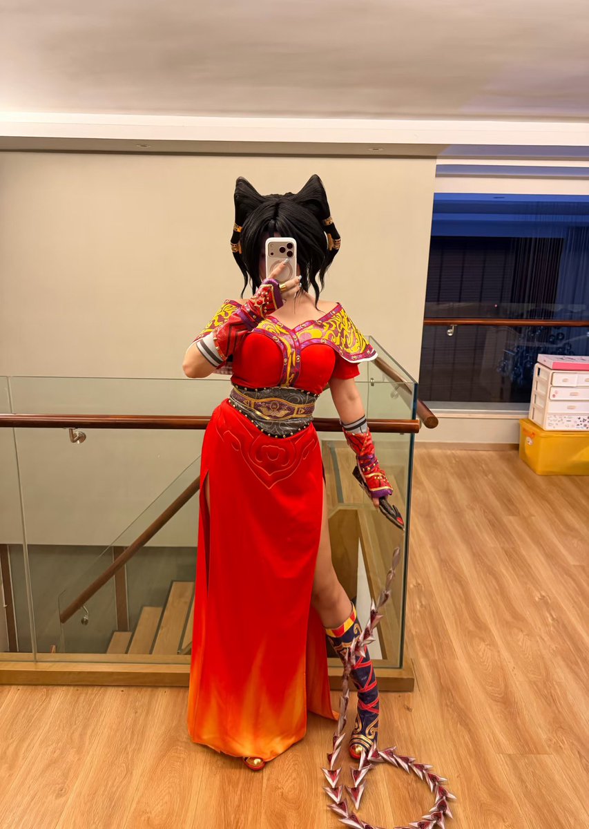 sherryhateu's tweet photo. 久しぶり——
コスプレ衣装、試着してみた✨
これはかなり昔の中国3DCGアニメ『秦時明月』に登場するキャラクターです！
#cosplayㅤㅤㅤㅤㅤㅤㅤ https://t.co/7b5rV7qr2u