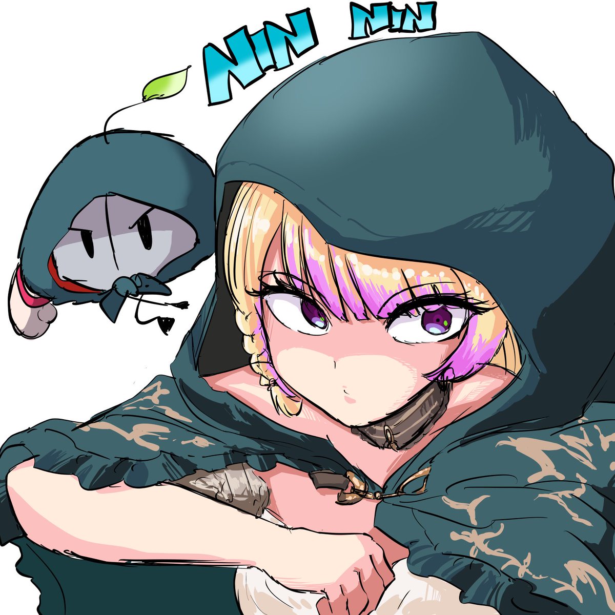 masato_sab's tweet photo. ニンニン！

#アロ絵 https://t.co/wCpCHv9HtI
