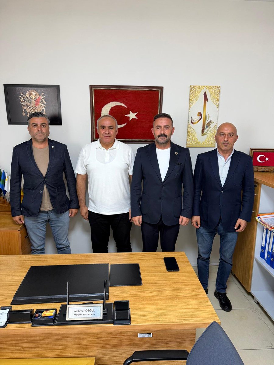 mhpbeykoz's tweet photo. İlçe Başkanımız Mehmet Gündoğdu, Belediye Meclis Üyemiz Bülent Gökdağ ve Sağlık İşlerinden Sorumlu İlçe Başkan Yardımcımız Ali Özkan, Beykoz Devlet Hastanesi İdari İşler Müdür Yardımcısı Sayın Mehmet Özgül’ü makamında ziyaret etti.
Nazik ev sahipliği ve misafirperverliğinden dolayı Sayın Mehmet Özgül’e teşekkür eder, görevlerinde başarılar dileriz.