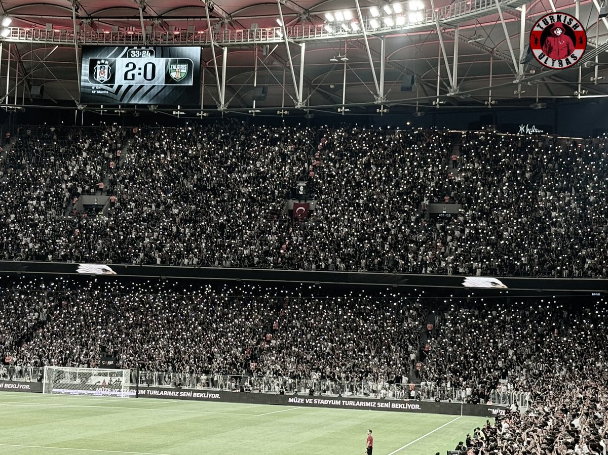 UltrasTurkish's tweet photo. 20.08.2026 Beşiktaş - Kauno Zalgiris 

Muhteşem! 🦅🔥 https://t.co/eZqSW4ubND