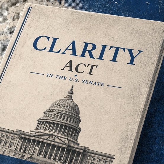 MrHau_Quant's tweet photo. Đạo luật CLARITY (Digital Asset Market Clarity Act) sắp được Thượng viện Mỹ đưa ra bỏ phiếu. Thông tin này mang 3 ý nghĩa quan trọng đối với thị trường tiền điện tử

Xác lập khung pháp lý rõ ràng
Tín hiệu đồng thuận từ chính giới Mỹ https://t.co/MpNuwLzko2