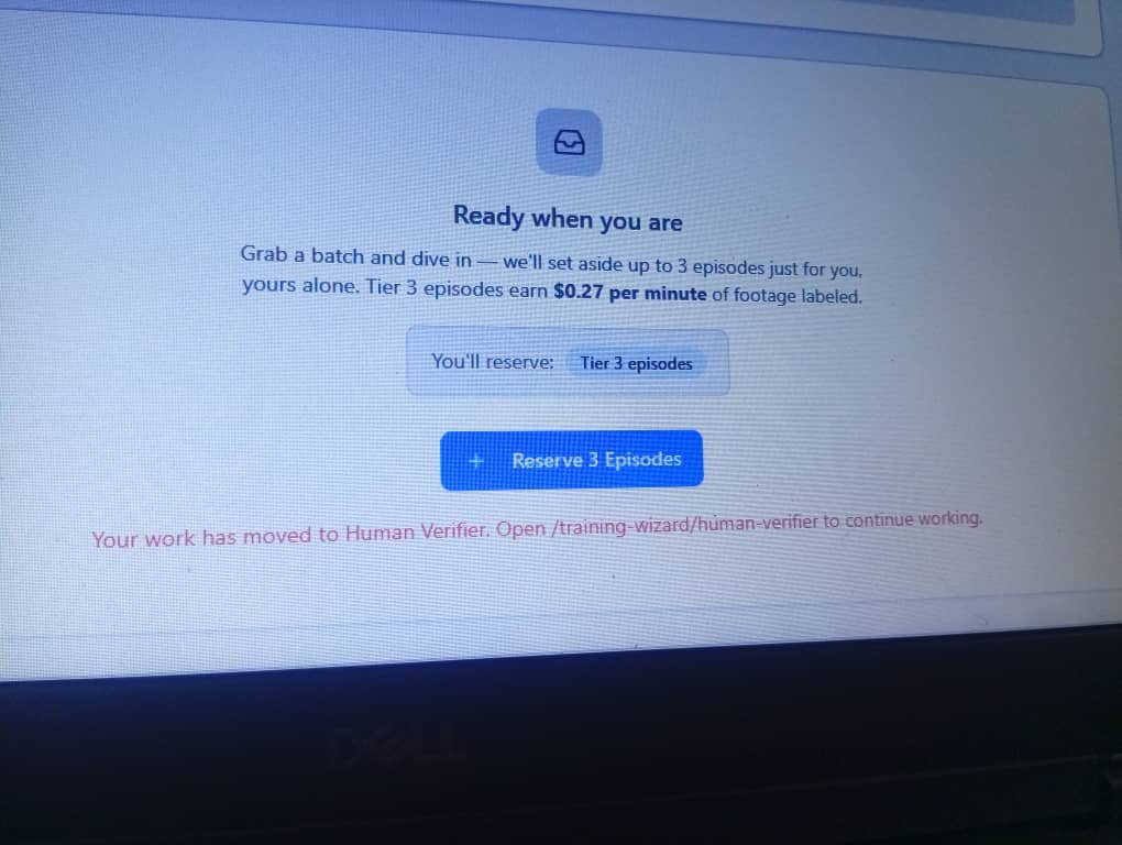 Chris_Tian0x's tweet photo. Moved to human verifier but the pay is quite little 😩
#Atlascapture https://t.co/95eKkrl290