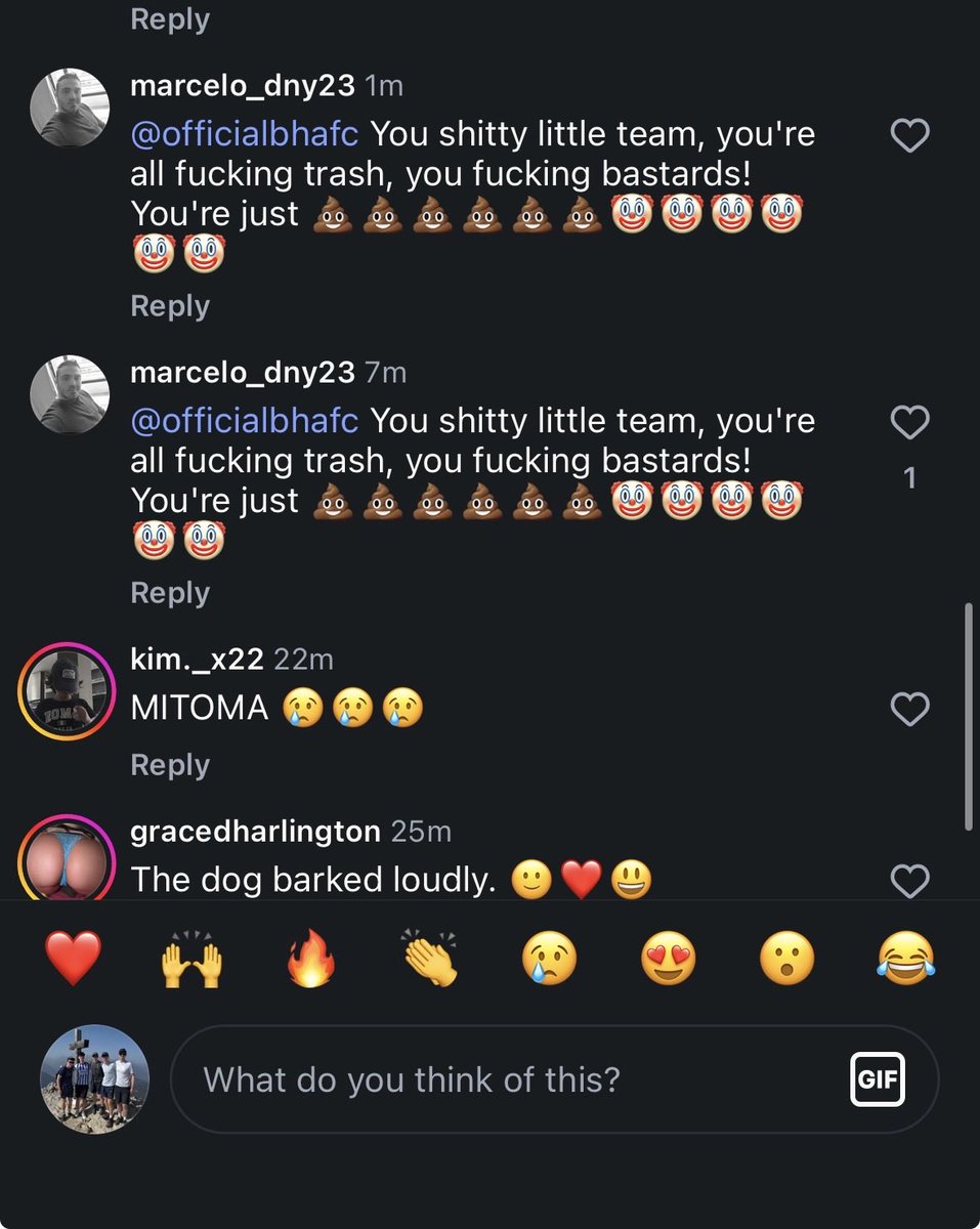 conorward777's tweet photo. @BHAFC God we really pissed someone off 😂💀 https://t.co/I6Up9QHemv