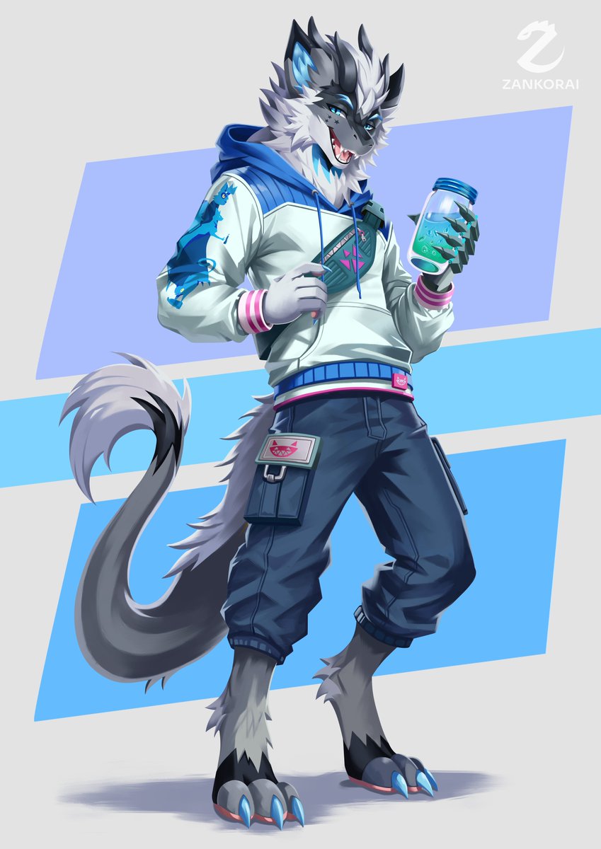 San_TheLizard's tweet photo. COMMISSION for @Sonnex27 - I love this handsome Dragon!!!, hehe, and without a doubt, Nyanja's outfit suits him perfectly! Both the Lucky Skin and the base one are great, hehe

#Commission #Furryart #DigitalArt #Fortnite https://t.co/yY3NVqsWjo