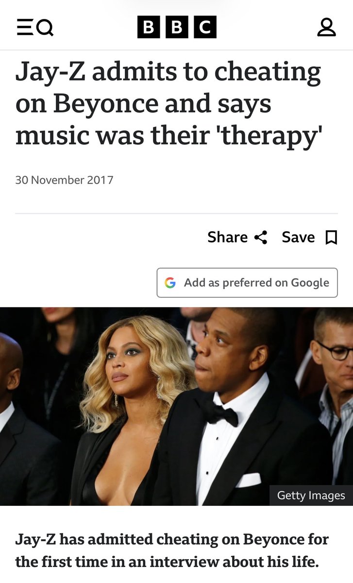 BeyhiveHate's tweet photo. Beyoncé is still with her husband after he cheated on her, lets him call her “b*tch,” let’s him leave her tired in the car while he dines, &amp; let’s him use her as a bargaining chip. 

This is a terrible example for their impressionable young daughters (and son who we seldom see). https://t.co/JGdGXL1qu7