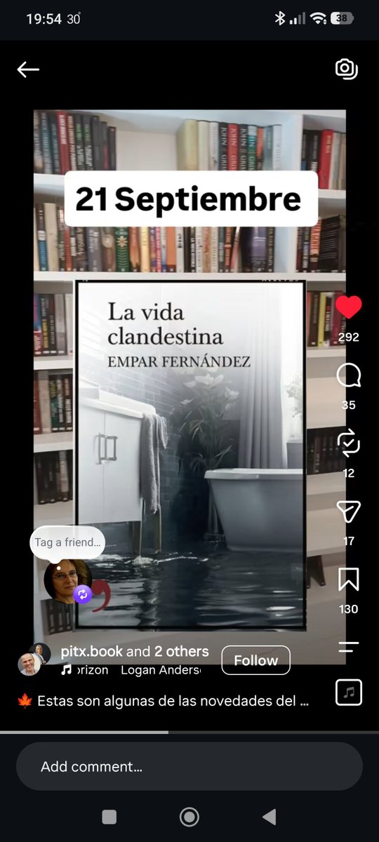 EmparFdez's tweet photo. Dentro de un mes en librerías. https://t.co/3uAKqZlecu