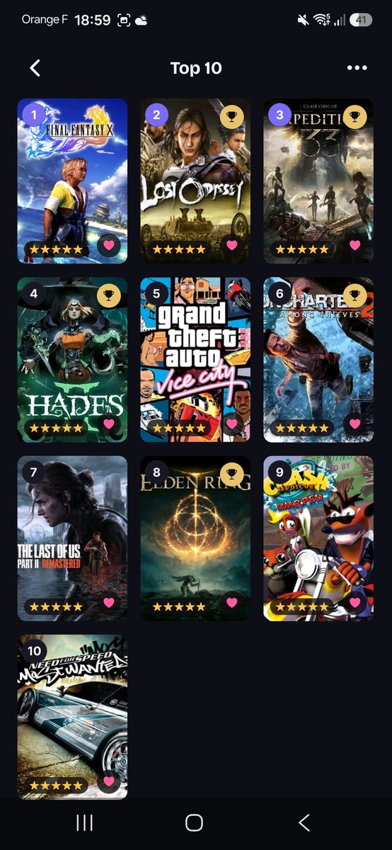 Yuna_JV's tweet photo. Mon top 10 #Loadia 
Difficile de faire un top après tant d'années😁
J’ai choisi de ne mettre qu'un jeu par licence pour que ce soit plus varié et plus représentatif de mes goûts. https://t.co/WFr4oFBpsq