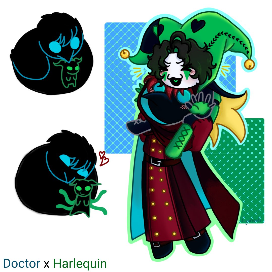 QaT1666727's tweet photo. #doctor x #harlequin
#tfc https://t.co/OBhEIQouY8