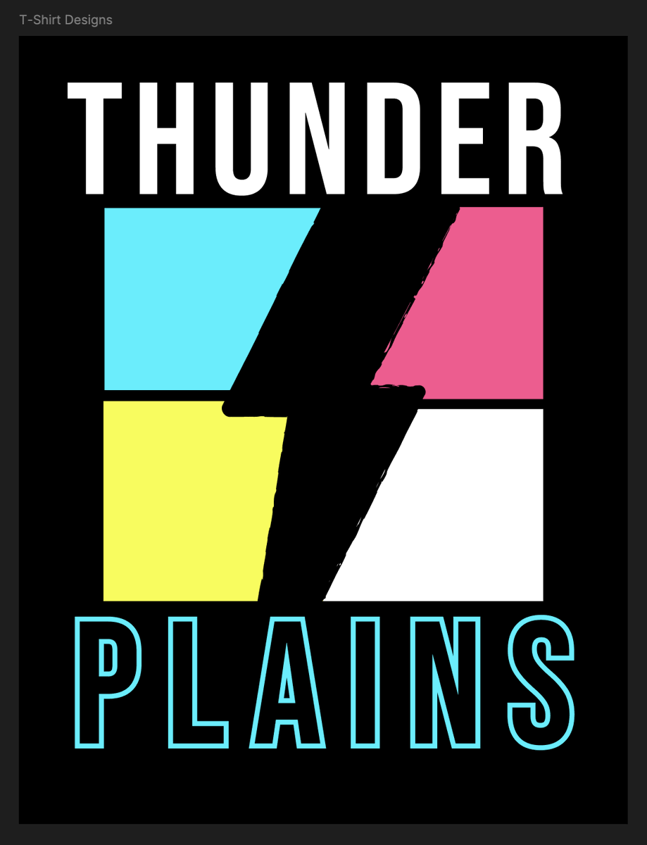 ThunderPlains's tweet photo. The new T-Shirt design is fire! 🔥 https://t.co/qjuVDA6lAk