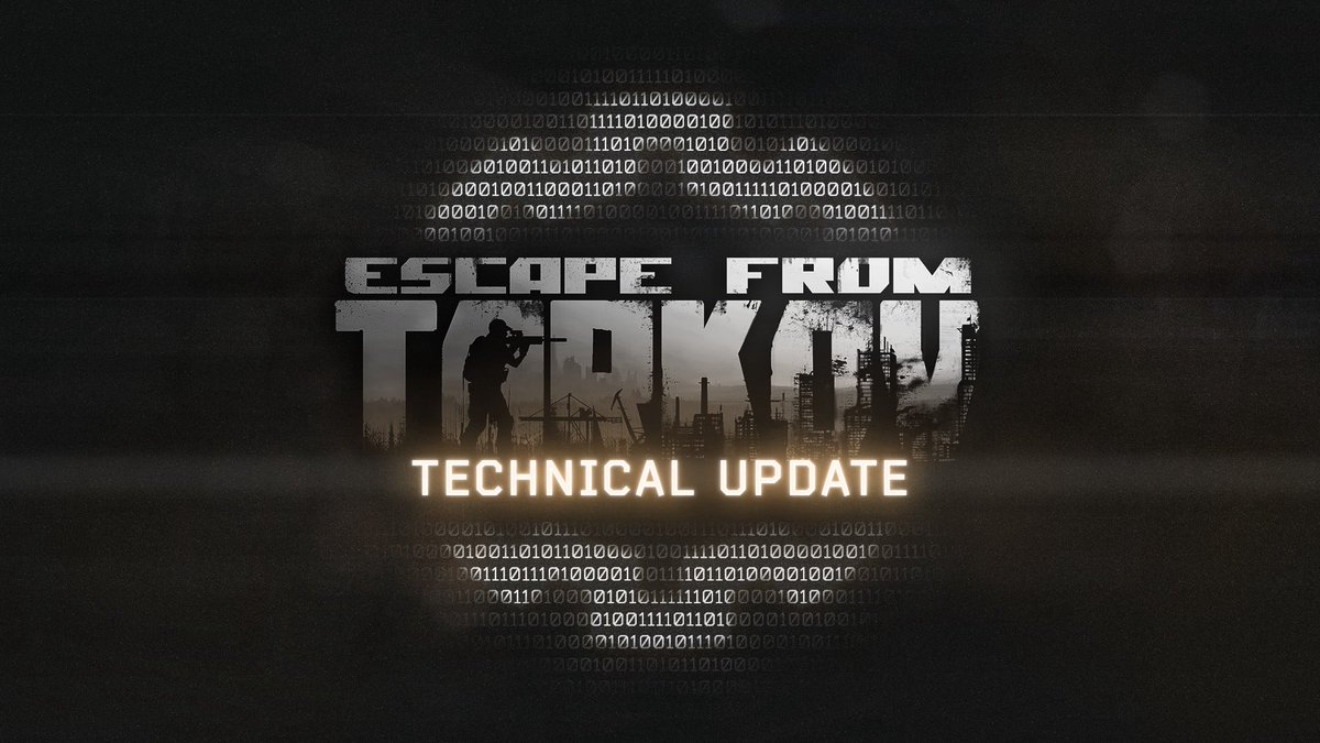 tarkov's tweet photo. Tomorrow, August 21 at 8:00 AM BST / 3:00 AM EDT we are planning to install a technical patch for #EscapefromTarkov.

The installation will take between 3 and 4 hours, but may be extended if required. The game will be unavailable during this time. https://t.co/rpTlTa9V37