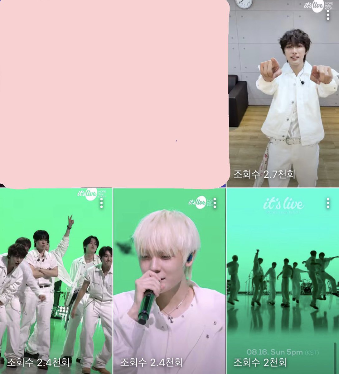 JH_o7o1's tweet photo. 잇츠라이브에서 오메가엑스 언캡트 밴드 버전 볼 수 있는 것만 으로도 너무 좋은데 .. 숏츠로도 올려주셔서 볼 수 있는 게 많이 생겨 너무 행복해씁니다 잇츠라이브가 내 행복까지 챙겨준다 ㅠ ㅠ # 잇츠라이브미담 💗

#itsLive_event_OMEGA_X_2 
#itsLive #OMEGA_X #잇츠라이브 https://t.co/64CyrOCsL7