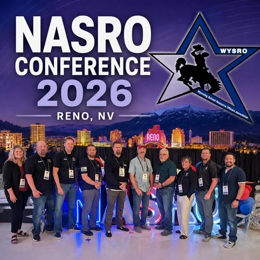 WYOEducation's tweet photo. School Resource Officers from across #Wyoming joined #WyDeptEd School Safety Consultant Kelly Addington at the National Association of School Resource Officers 2026 School Safety Conference to learn strategies and gain resources to help keep our students safe!
#WyoEdChat https://t.co/47x1FpJaLj
