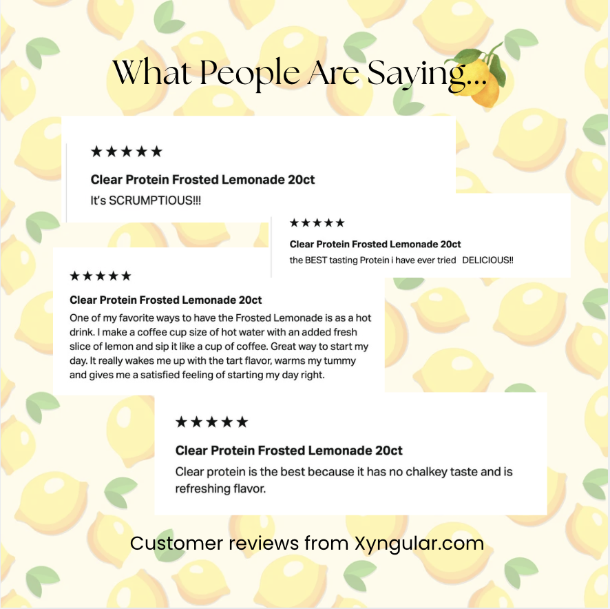 TheGramatan's tweet photo. Apparently it’s #NationalLemonadeDay 🍋

And now I have questions…

20g of protein in a Frosted Lemonade that reviewers are calling “SCRUMPTIOUS” and “the BEST-tasting protein”?

Okay, you have my attention. 😂

But one reviewer drinks it HOT with fresh lemon. 👀

Iced or hot — what are you choosing? 🍋