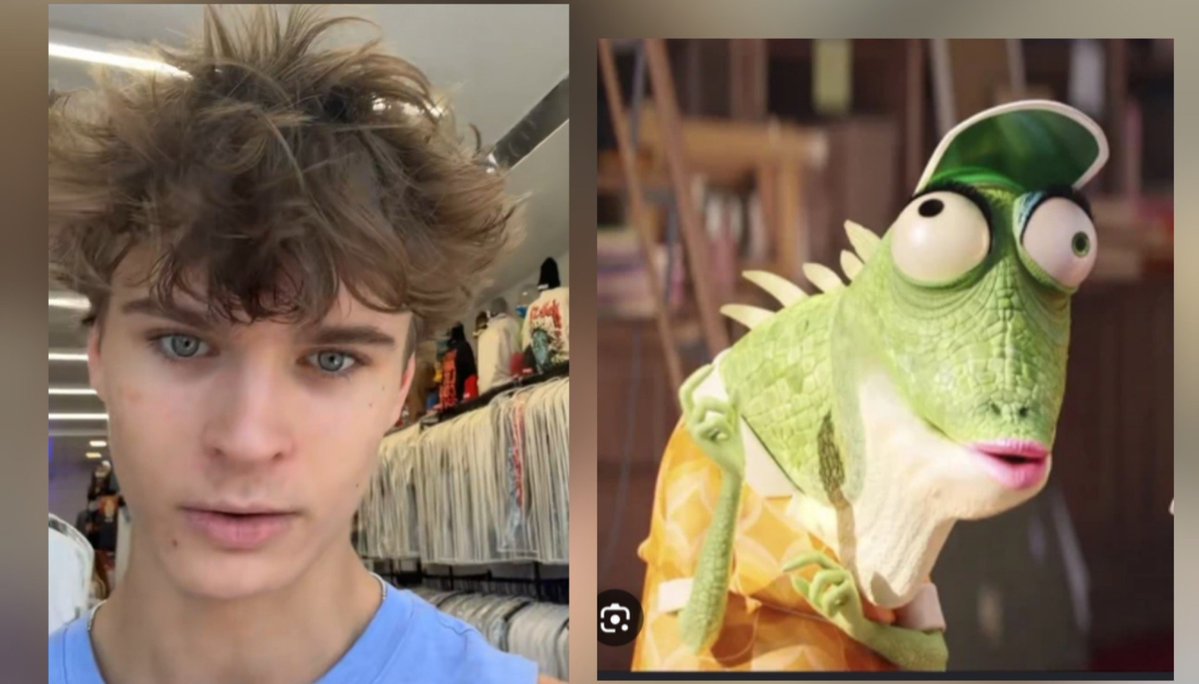 Gghhxm8621's tweet photo. @CashGodflexer Even ms crawly mogged his ugly ahh. What an awful day for the people on the beach who had to see that reptilian with their eyes https://t.co/n61rgQ8Zov
