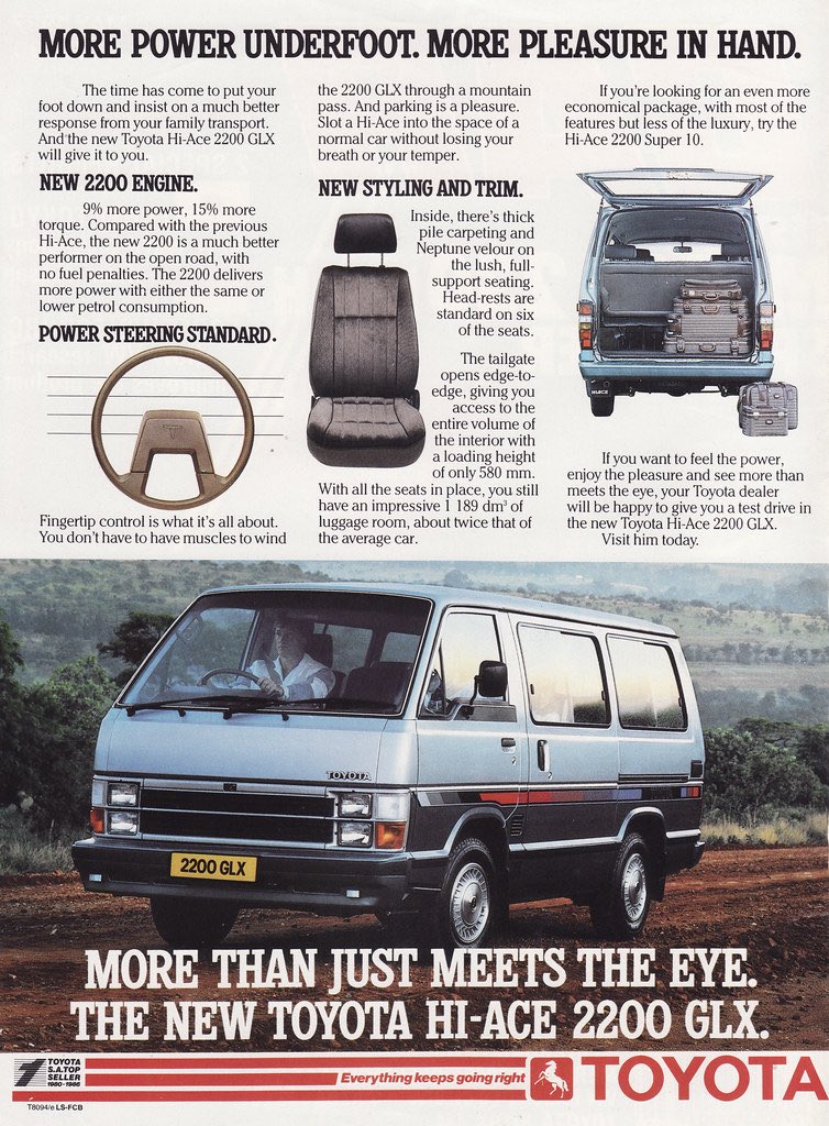 Sandile_43's tweet photo. Toyota really said “let’s design one wheel cap and let the industry figure it out.” 😂

This style dates back to the 1987 Toyota Hi-Ace 2200 GLX 🤌🏾 and nearly 40 years later, you’ll still find variations of it on modern Toyota, Suzuki, Hyundai, Isuzu and other vehicles… https://t.co/TyJaZ7A0rW
