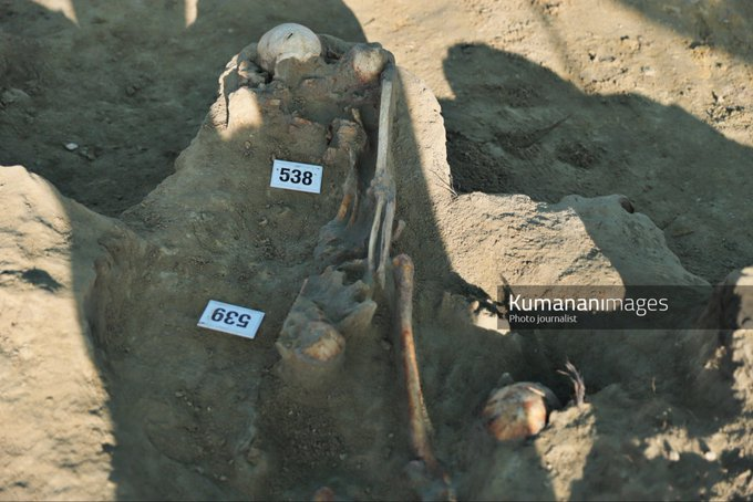 krishnaambalav1's tweet photo. ”Chemmani in the International Spotlight”

The 582 sets of human remains identified at the Chemmani mass grave in Jaffna have today become a leading story in major international media.

India Today, The Telegraph, Al Jazeera and Outlook have all reported the figure prominently. Their coverage highlights that the remains include those of babies and young children. More than 160 personal belongings - a milk bottle, a blue school bag, toys, bangles, footwear and shoes -have been recovered. One skeleton was found headless, with both hands bound against the chest.

This is not merely a number.  

It is the story of Tamil civilians who disappeared during the military occupation of Jaffna in the 1990s. A truth first spoken by a soldier in 1998, buried for decades, has now forced its way back into global attention.

International outlets describe Chemmani as Sri Lanka’s largest mass grave. Yet identification, DNA testing and accountability have still not begun in any meaningful way. Trust in domestic processes remains low. That is why families continue to demand international supervision.

Every time the count of skeletons rises, the world looks.  

Truth and justice, however, are still waiting.

Sources: 👇

• India Today – https://t.co/4EoHUoob05
• The Telegraph – https://t.co/bT5blkblkr
• Al Jazeera / related coverage

 Krishna Ambalavanar