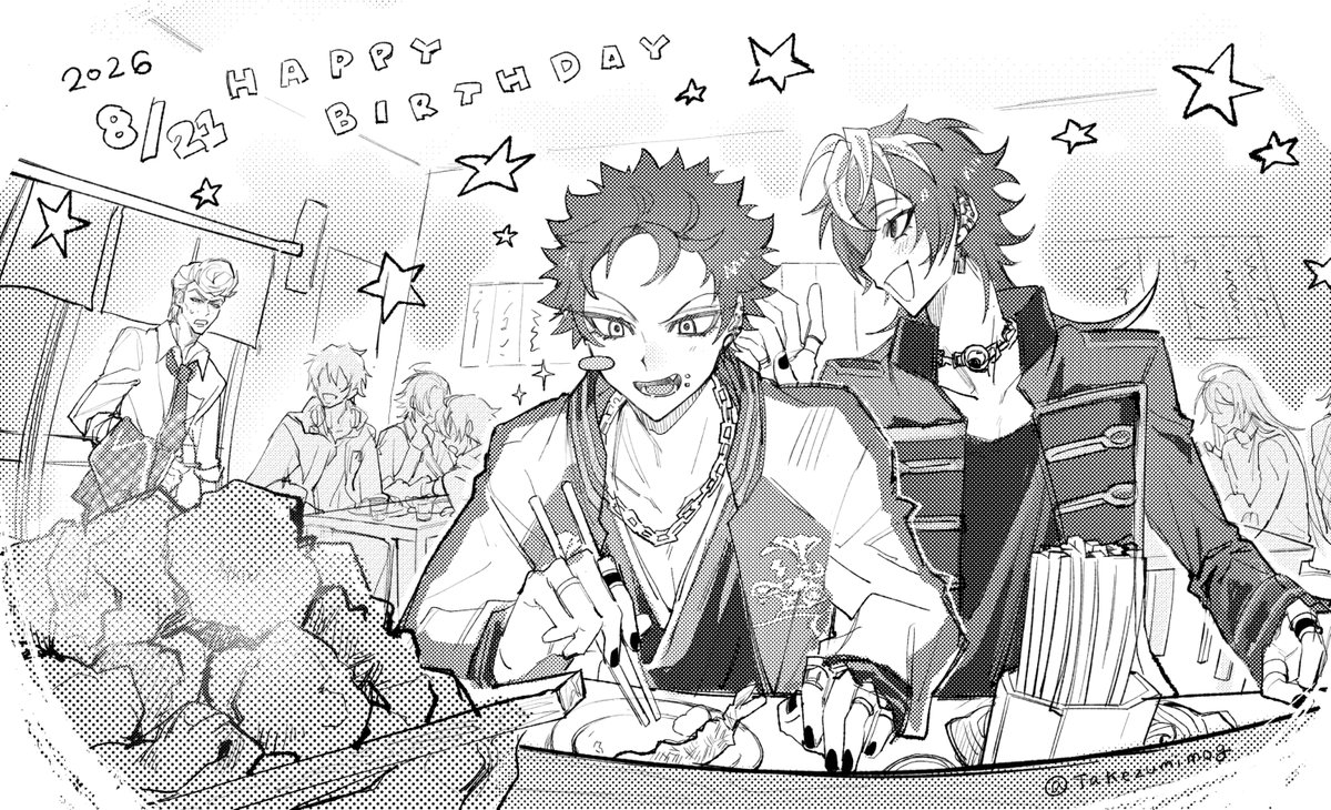 takezumimog's tweet photo. お誕生日おめでとうー！！！🥢🍵⋆࿔*:･
#波羅夷空却誕生祭2026
#波羅夷空却生誕祭2026 https://t.co/Y7jN1syOkP