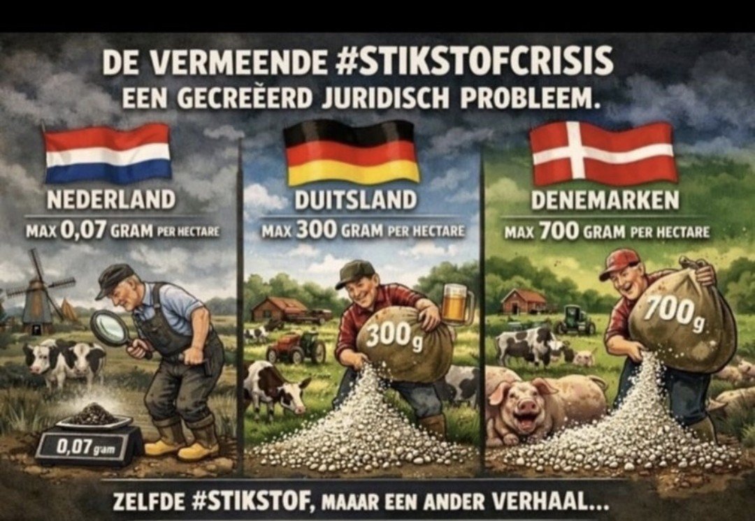 manoeska61's tweet photo. @MinPres @LTONederland @ministerLVVN @stas_kgg @stasLVVN Er is geen groot #Stikstofprobleem⬇️

Er is een giga kennis/kunde probleem bij bewindslieden😡

@D66 @VVD @cdavandaag https://t.co/NQh6pMT8Sv