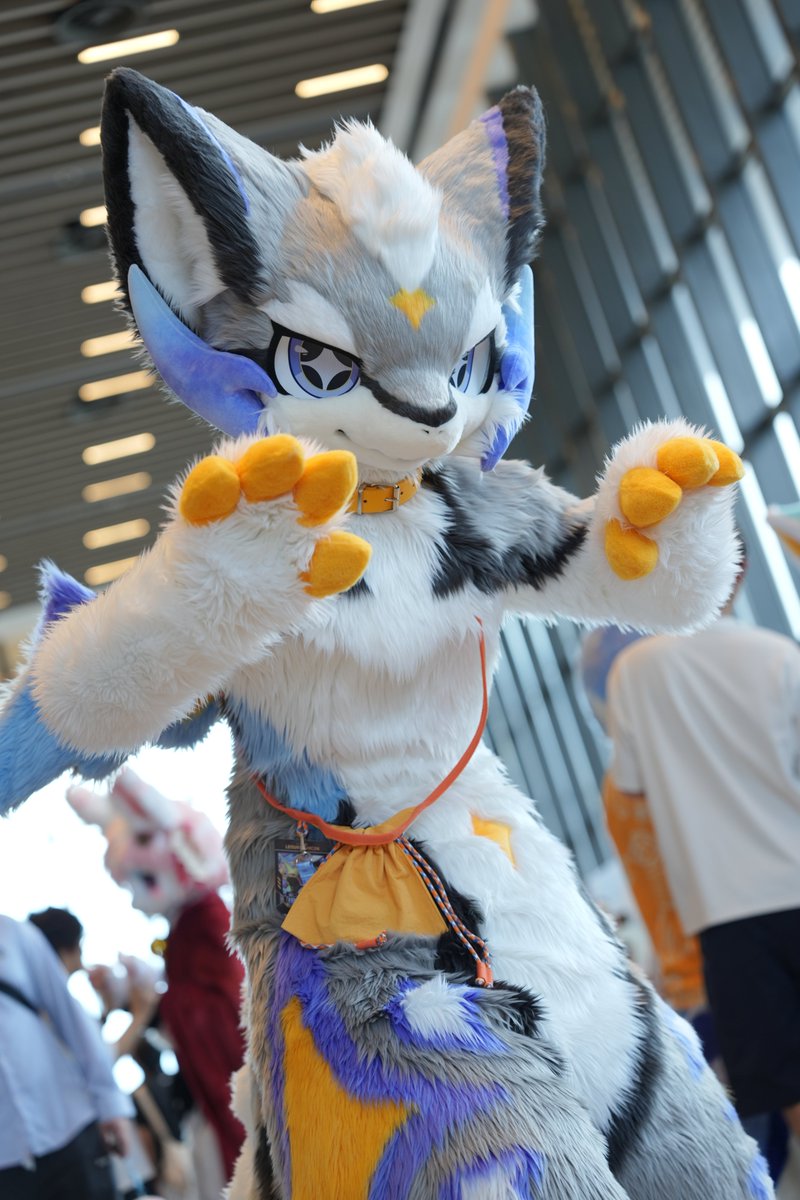 Noiz_SE's tweet photo. #FursuitFriday
我很凶的！嘎哦——

📷@YIbaibai_ &amp; @LongZeTKZW 
🪡@DD_hao https://t.co/2KkYOh12tm