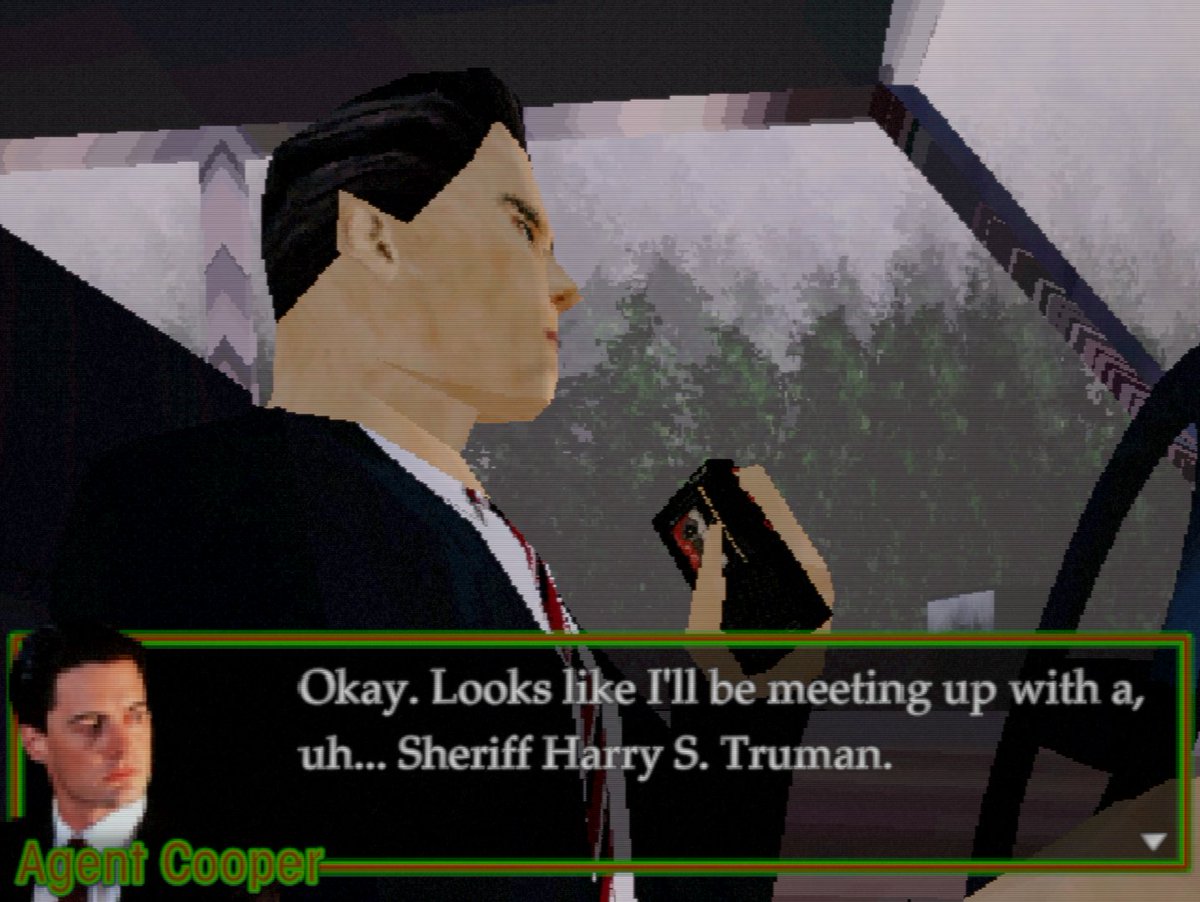 yrralFisherman's tweet photo. J'ai enfin joué à Twin Peaks : Into the Night...j'ai besoin du jeu complet là mtn tout de suite svp.. https://t.co/SXX1OzGoE4