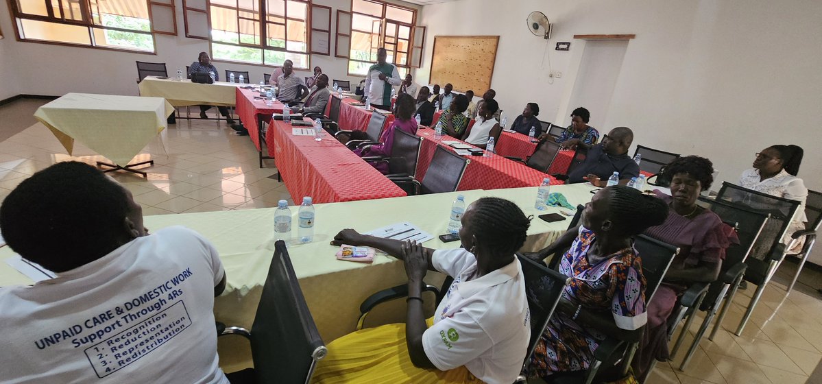 MissionUgandaX's tweet photo. UWONET together with Mission Uganda engaged in a reflection meeting with Gulu District, Unyama subcounty and community stakeholders regarding implementation of WE CARE Project ( unpaid Care &amp; Domestic Work). Great sustainability realised through community structures established. https://t.co/nFAyJschoP