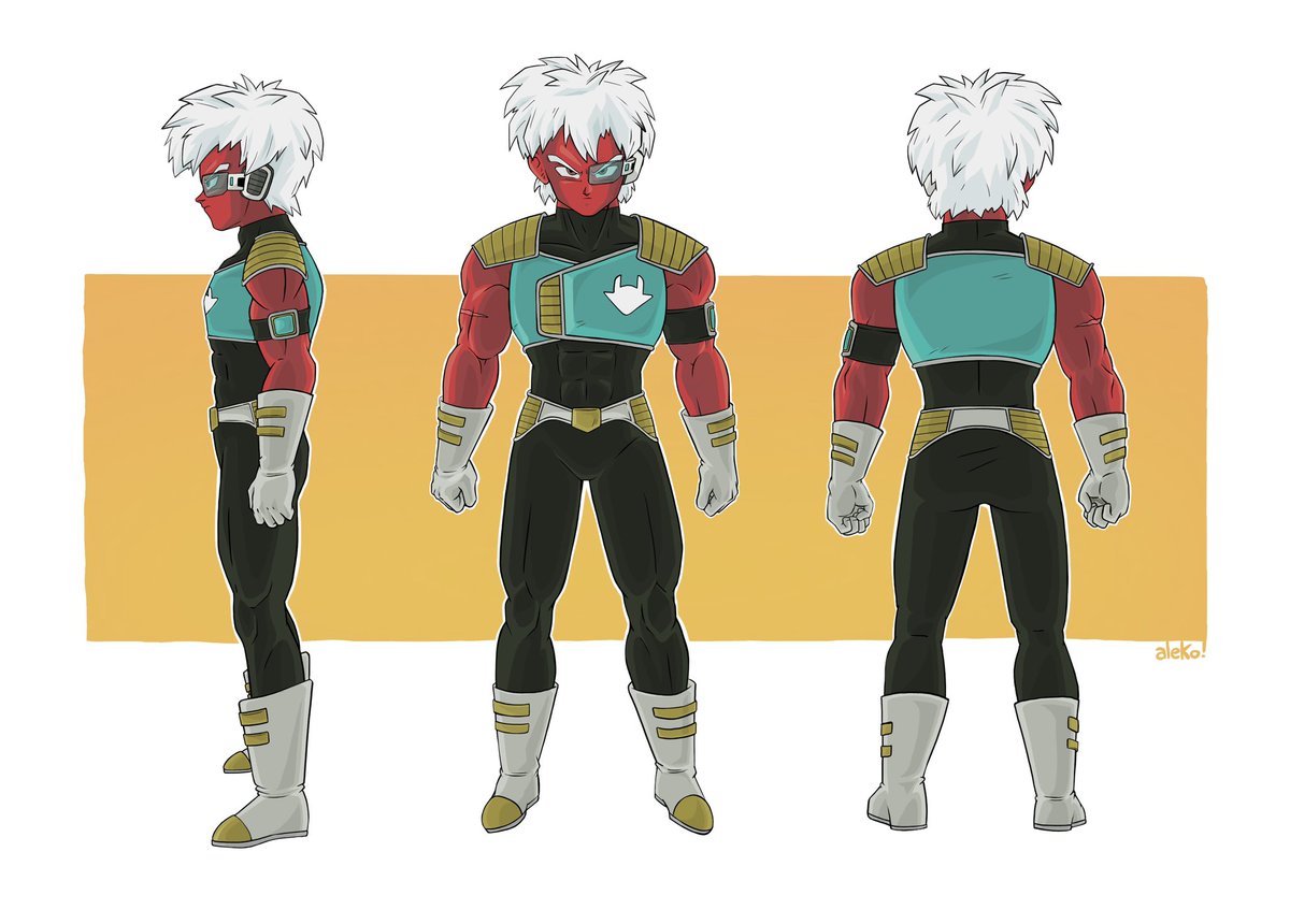 Alekuko_'s tweet photo. Final design for this Brench OC I designed some months ago,  really liked how it turned out hoho ✌🏻✨

Thanks for your support guys

#dragonballz #dbxv2 #brench #dragonballOC #characterdesign #dragonball40th #ドラゴンボール #ドラゴンボールゼノバース2 #サイヤ人 #AnimeArt https://t.co/VPD0riOev7