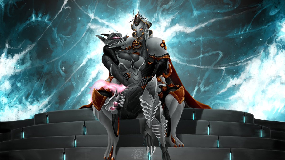 DedIrisArt's tweet photo. Voruna and Nezha for @AlexSpiderOwO 

#warframe #commission https://t.co/KIXVavS1hN